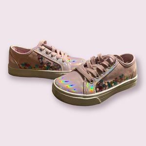 The Children’s Place Monochromatic Sneaker with Metallic Confetti Detail